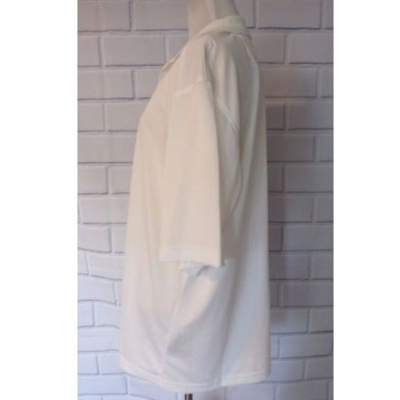 NWT Pebble Beach White Polo Short Sleeve Shirt - Picture 2 of 6